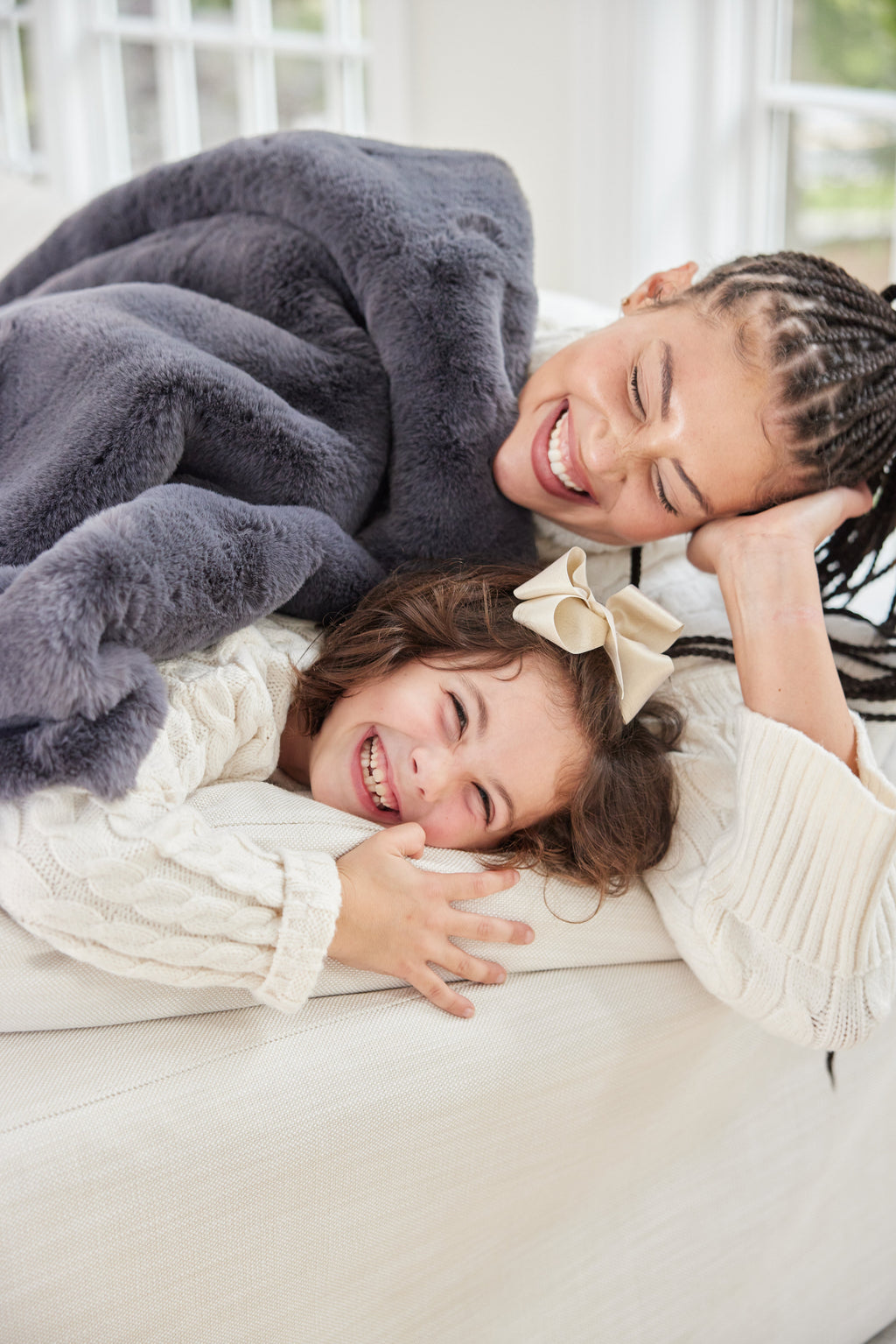 Indoor-Outdoor Luxe Throw Blanket