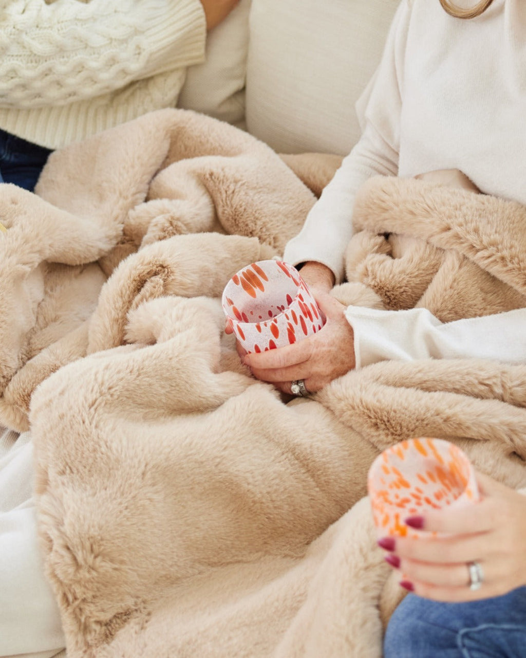Indoor-Outdoor Luxe Throw Blanket