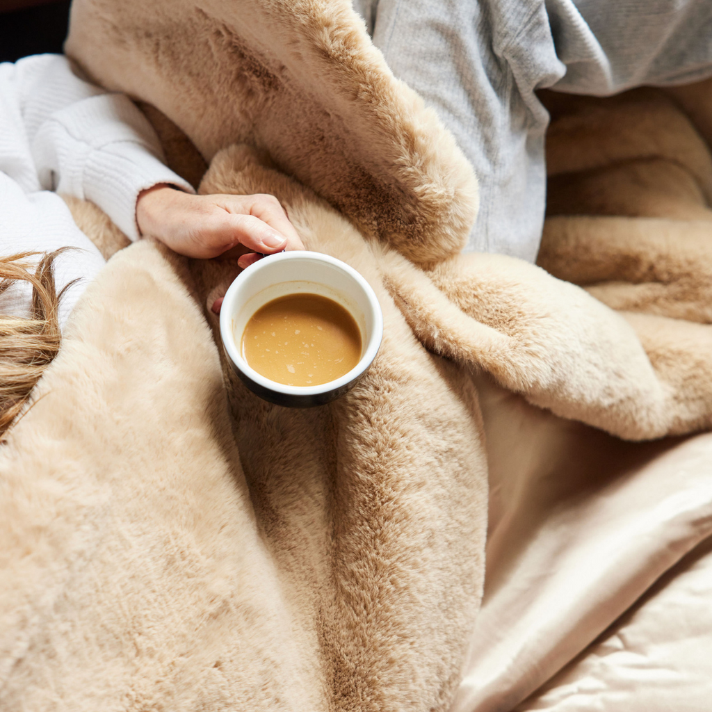 Indoor-Outdoor Luxe Throw Blanket