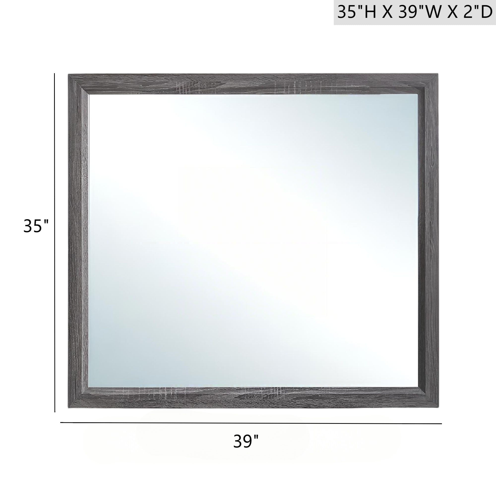 Glasgow Minimalist Mirror