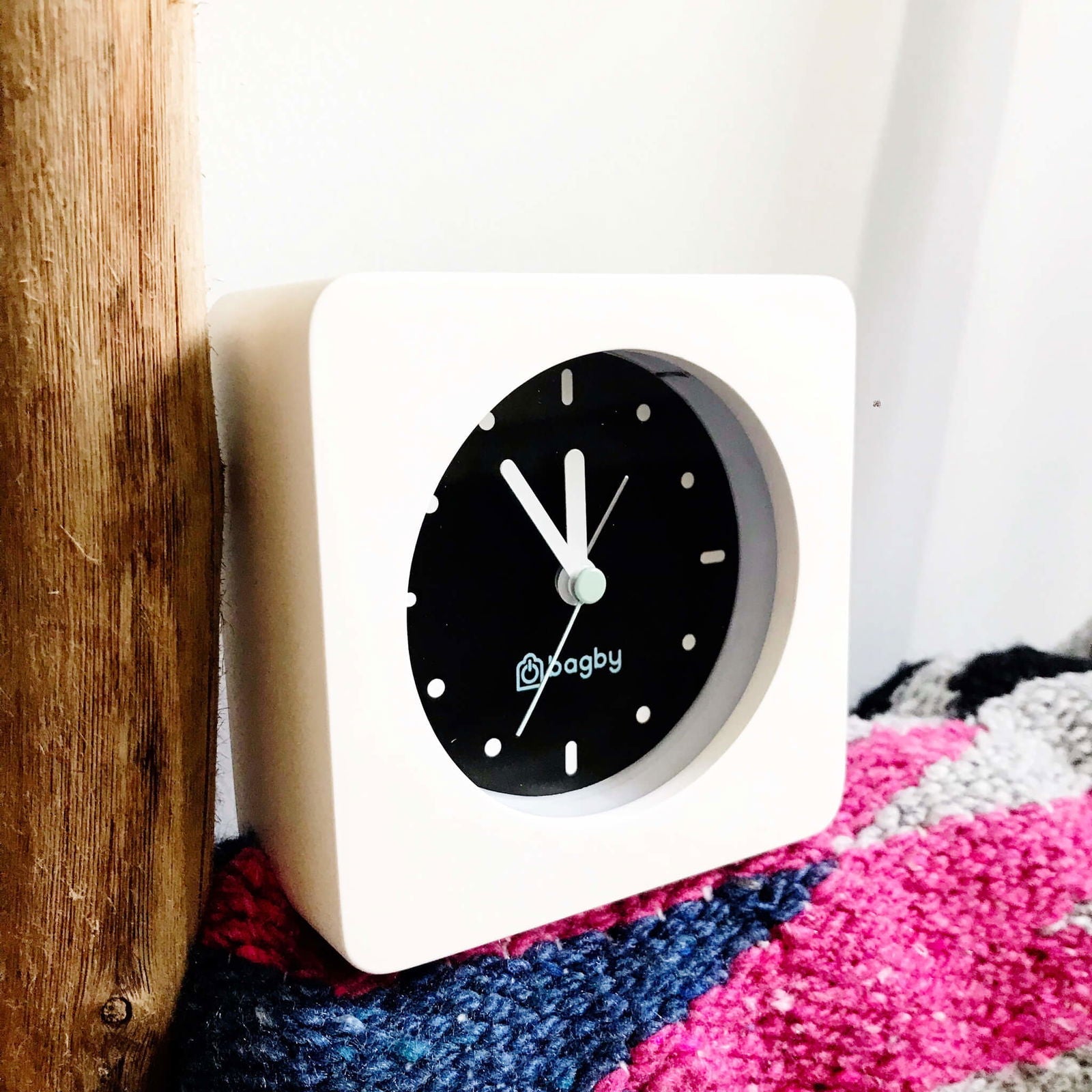 Bagby Minimalist Silent Alarm Clock