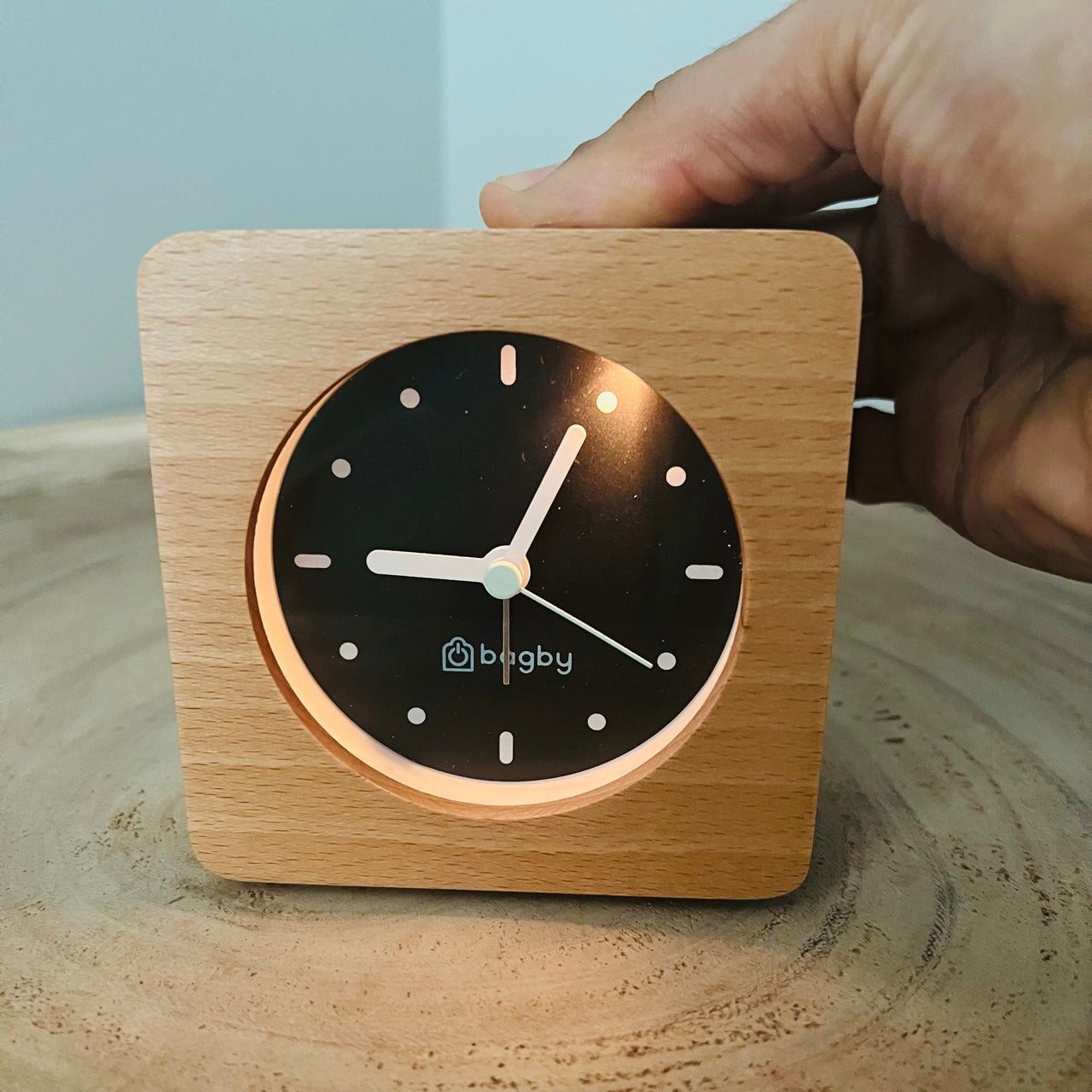 Bagby Minimalist Silent Alarm Clock