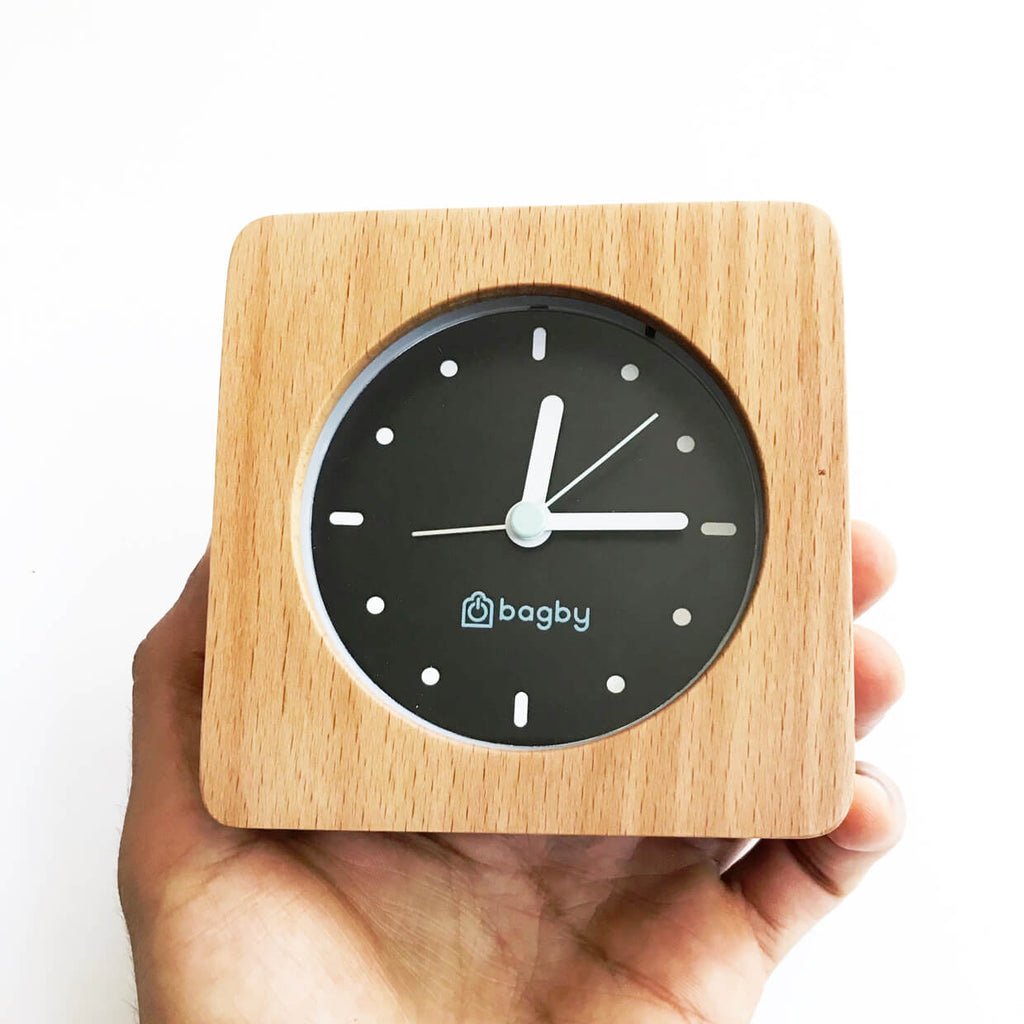 Bagby Minimalist Silent Alarm Clock