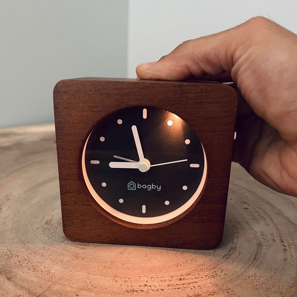 Bagby Minimalist Silent Alarm Clock