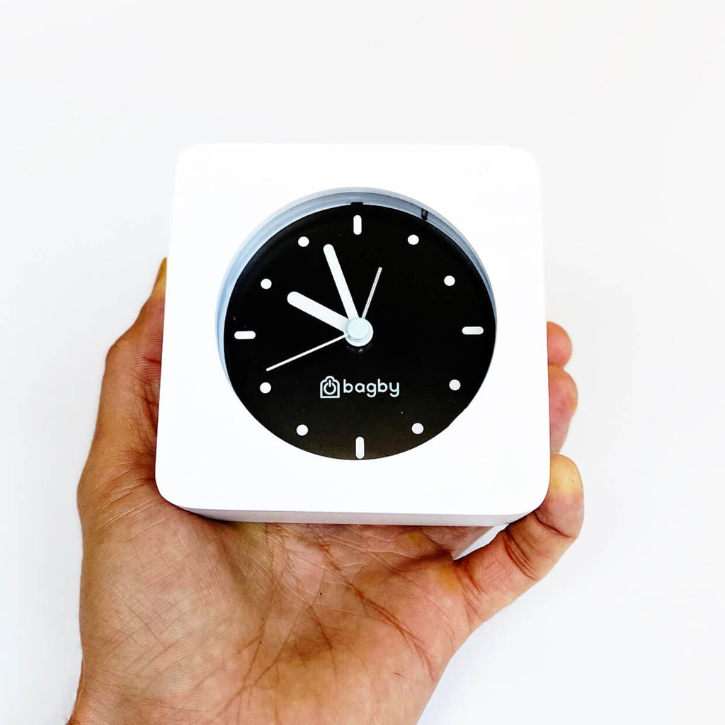 Bagby Minimalist Silent Alarm Clock