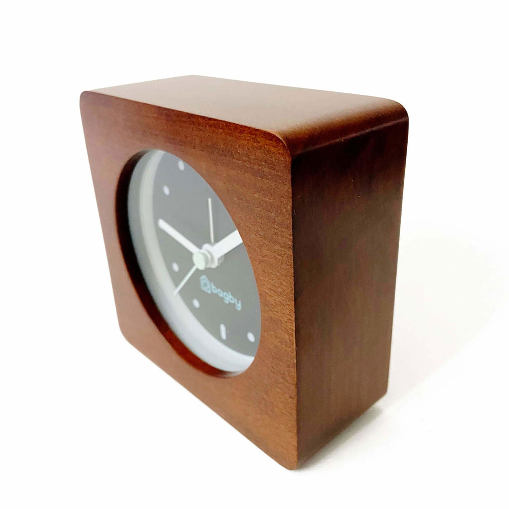 Bagby Minimalist Silent Alarm Clock