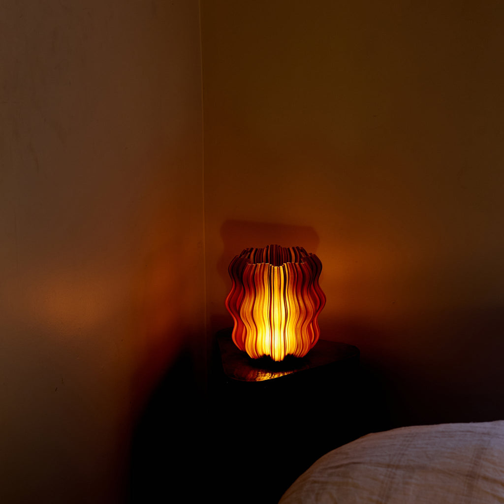 Wavy Cordless Accent Lamp