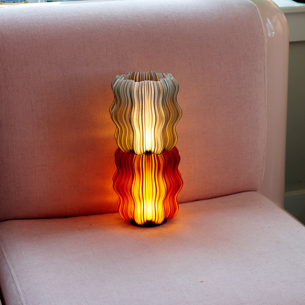 Wavy Cordless Accent Lamp