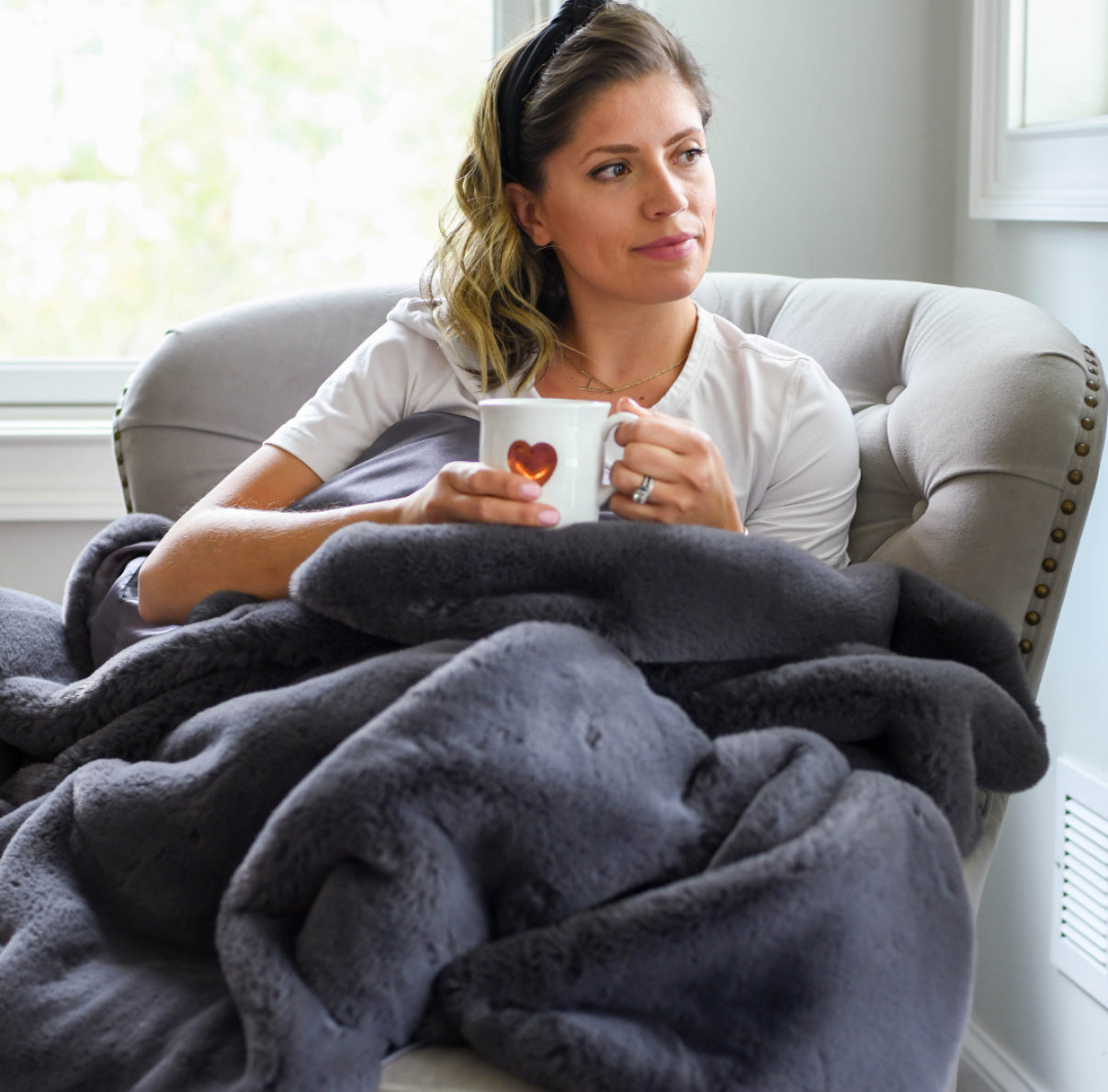Indoor-Outdoor Luxe Throw Blanket