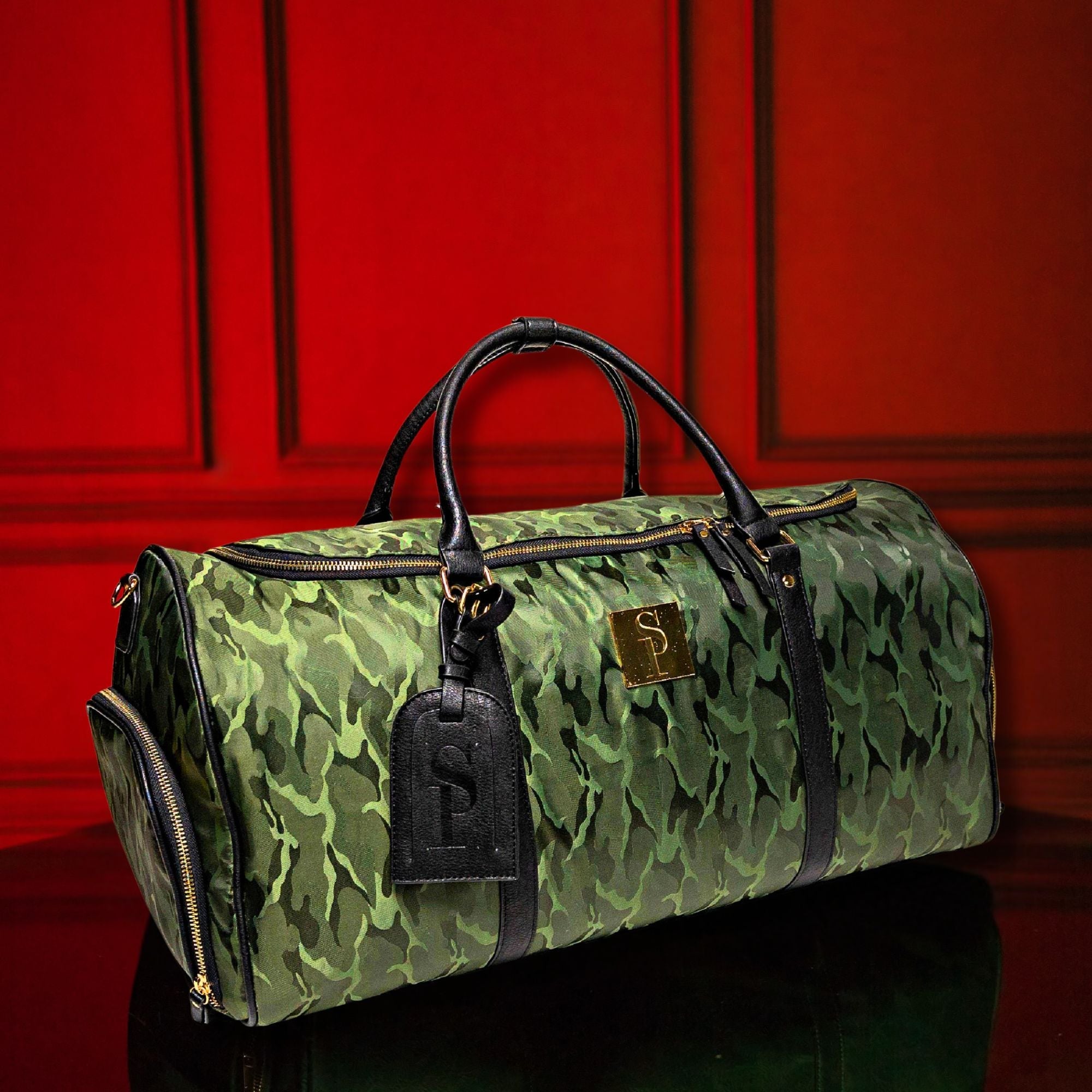 Leather Weekender Duffle
