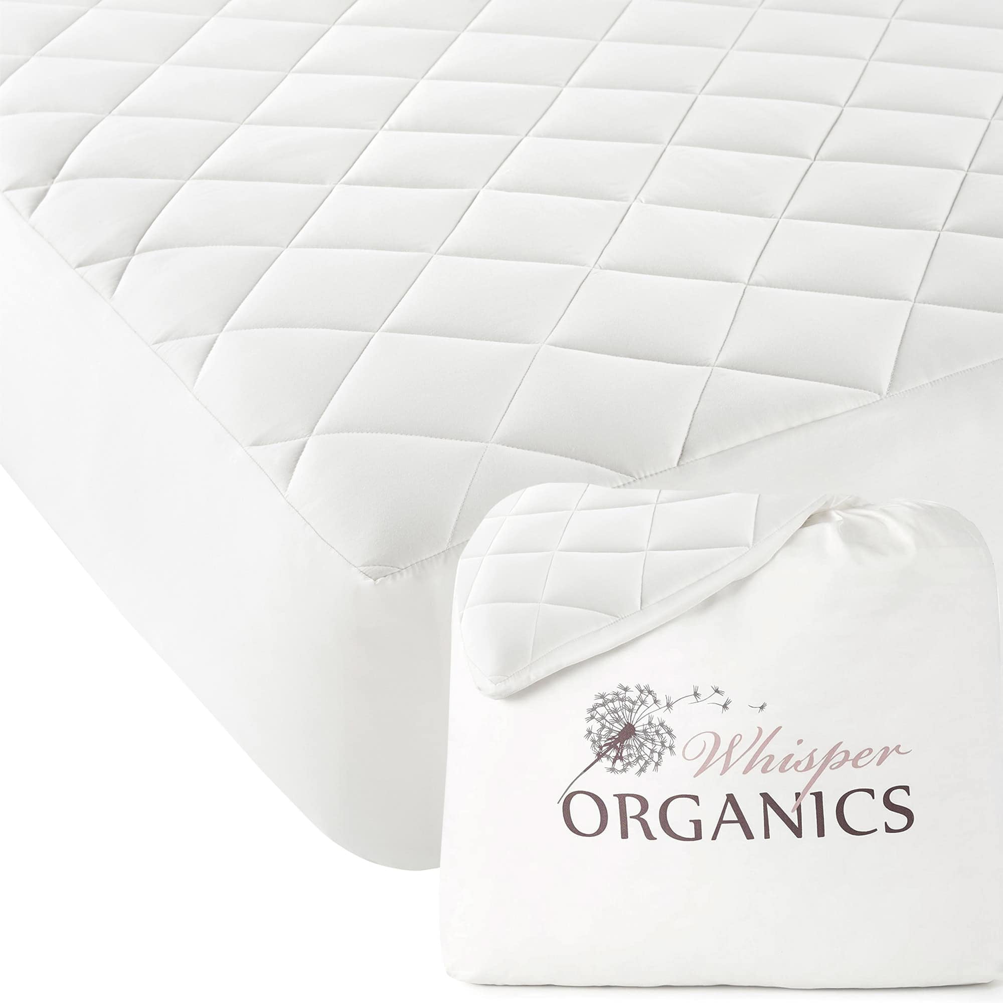 Organic Cotton Quilted Mattress Pad