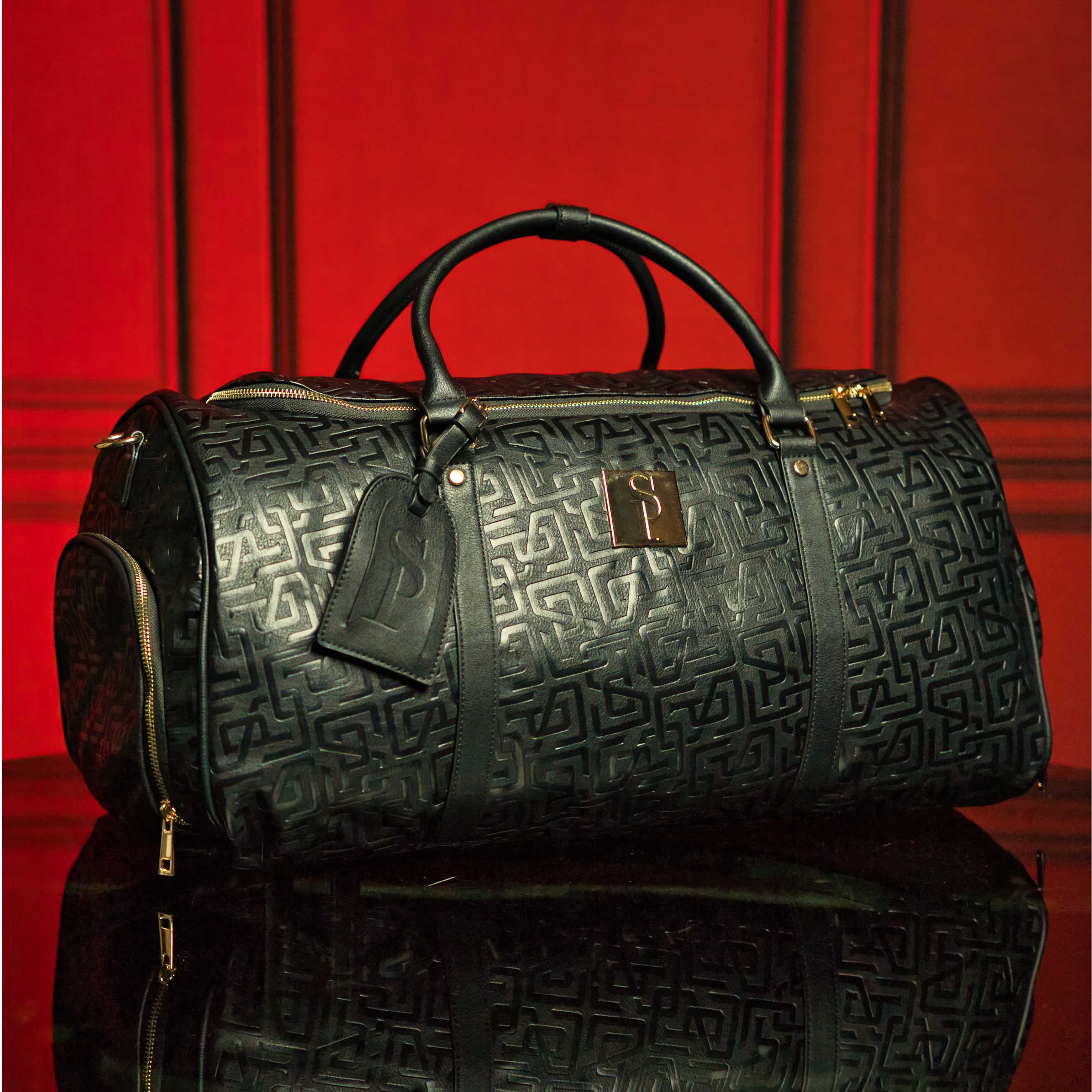 Leather Weekender Duffle