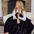 Indoor-Outdoor Luxe Throw Blanket