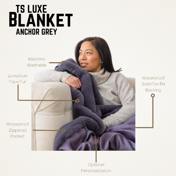 Indoor-Outdoor Luxe Throw Blanket