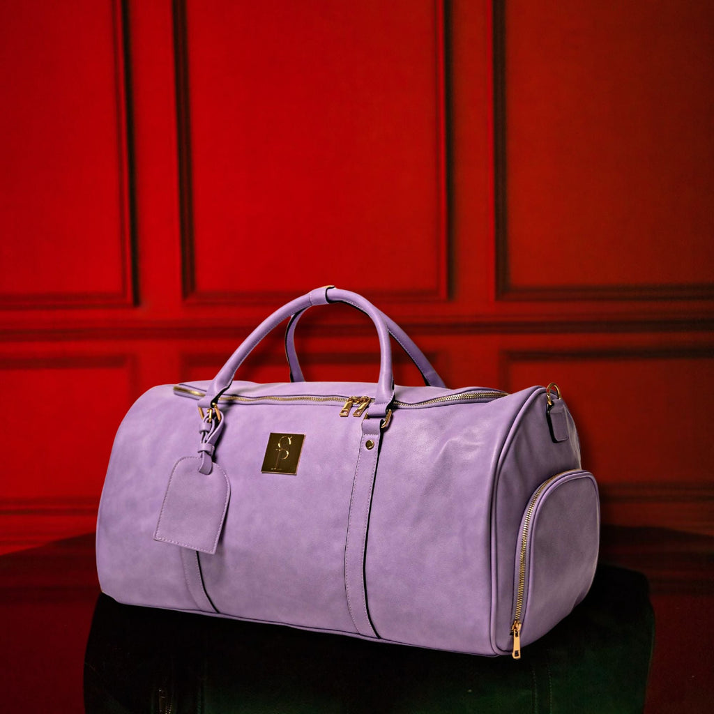 Leather Weekender Duffle