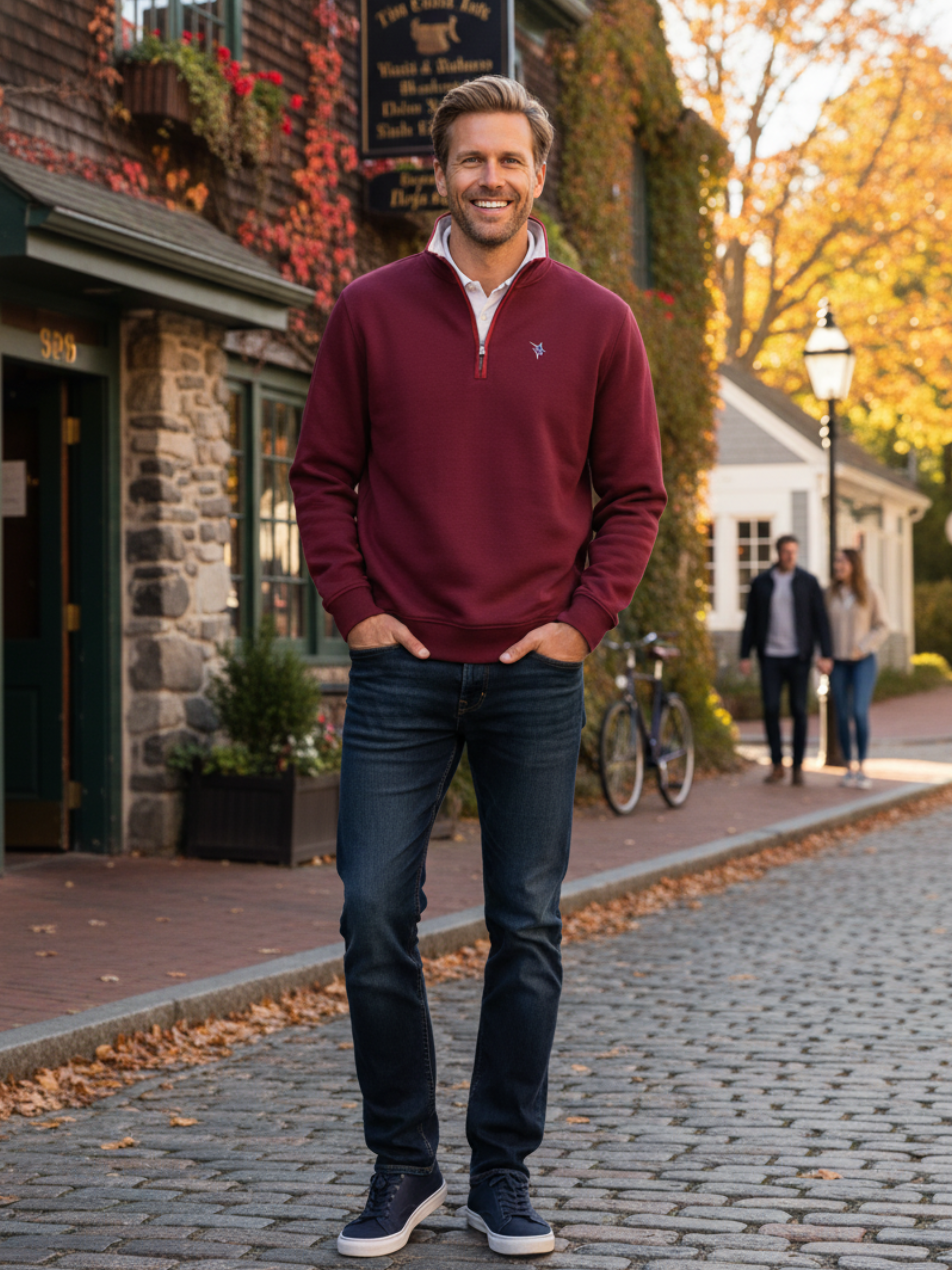 Turnberry Smooth-Knit Quarter Zip