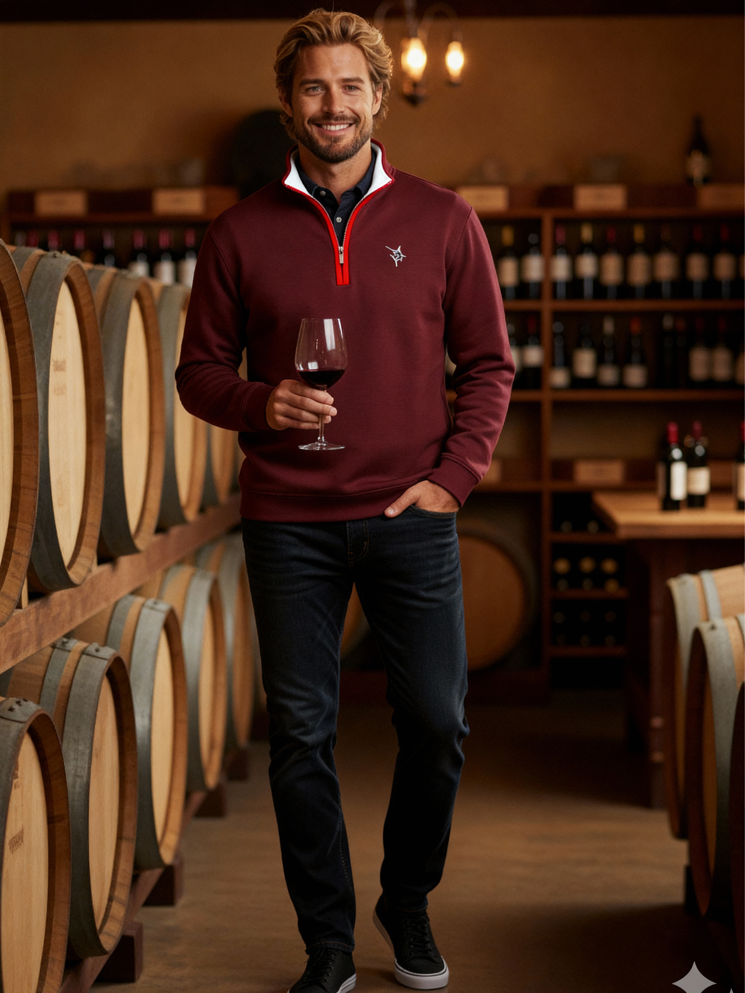 Turnberry Smooth-Knit Quarter Zip