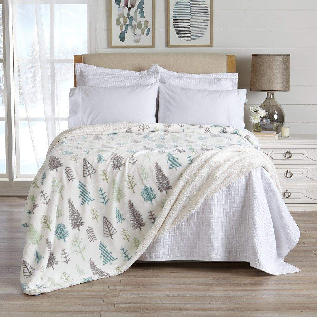 Kinsley Velvet Sherpa Blanket