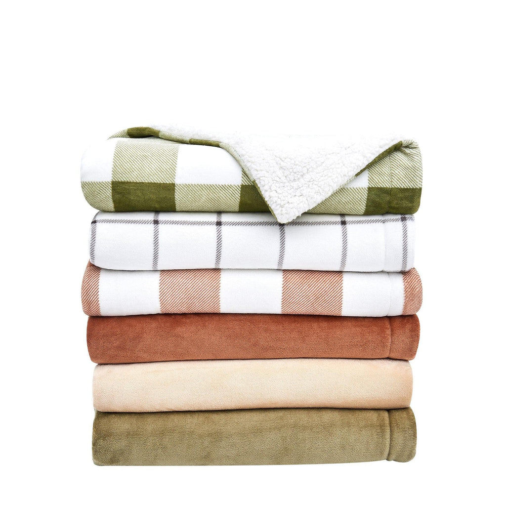 Kinsley Velvet Sherpa Blanket
