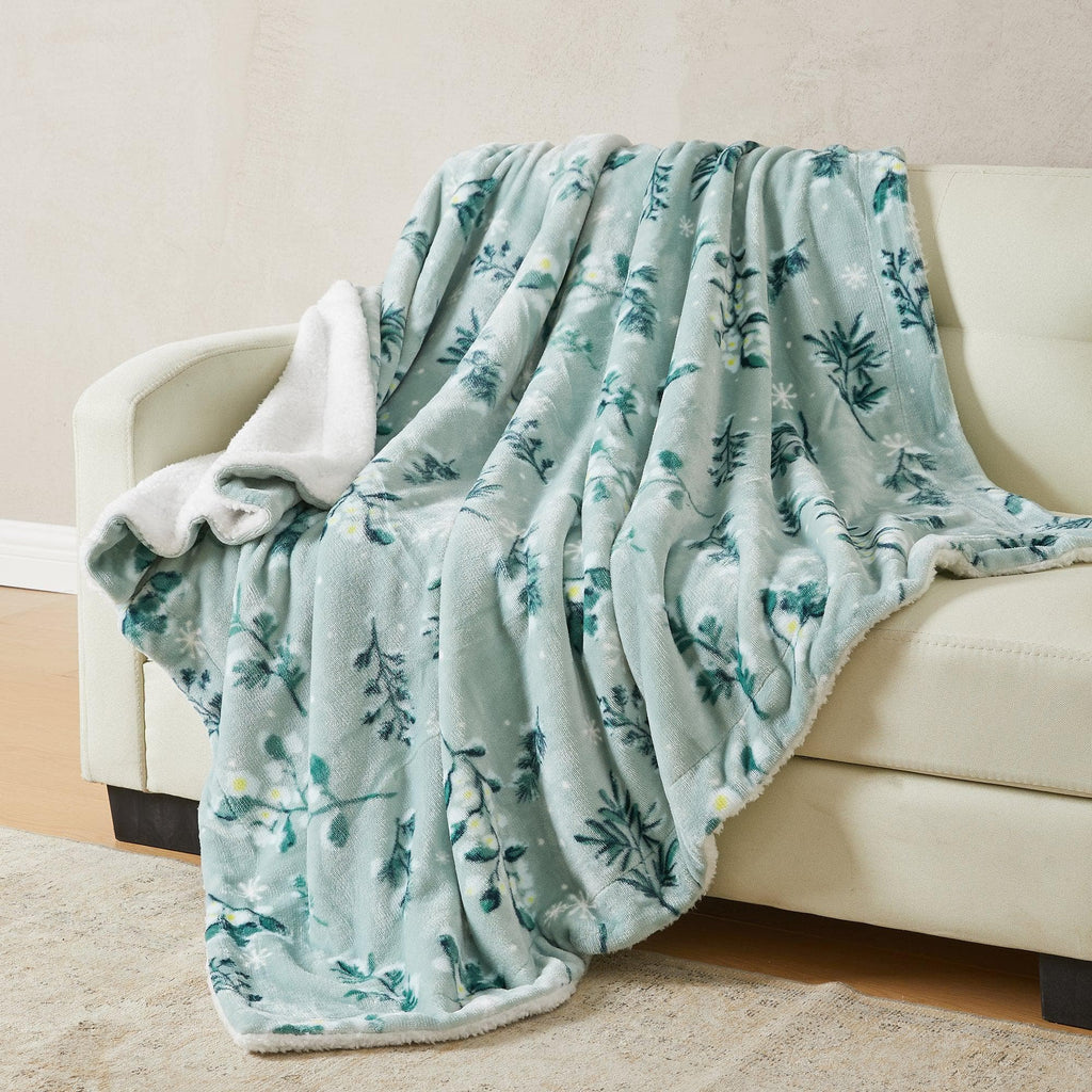 Kinsley Velvet Sherpa Blanket
