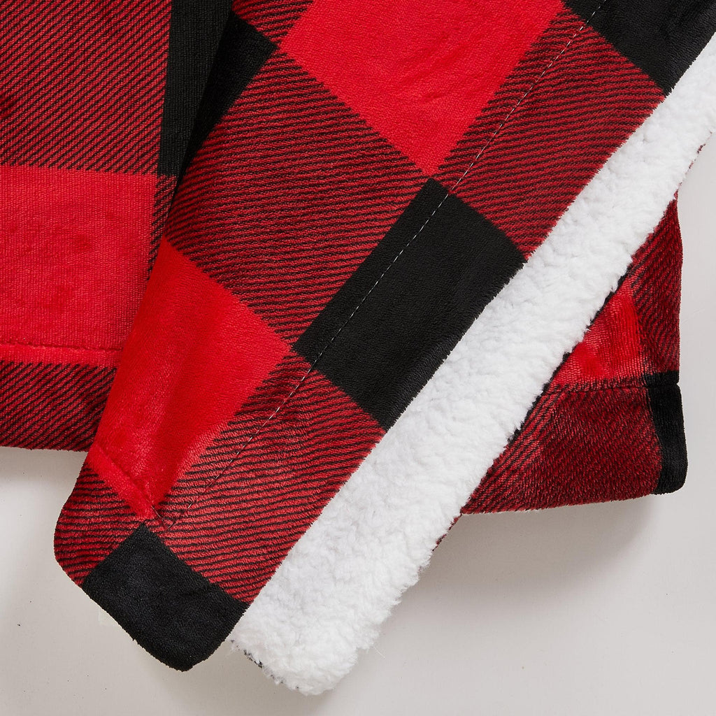 Kinsley Velvet Sherpa Blanket