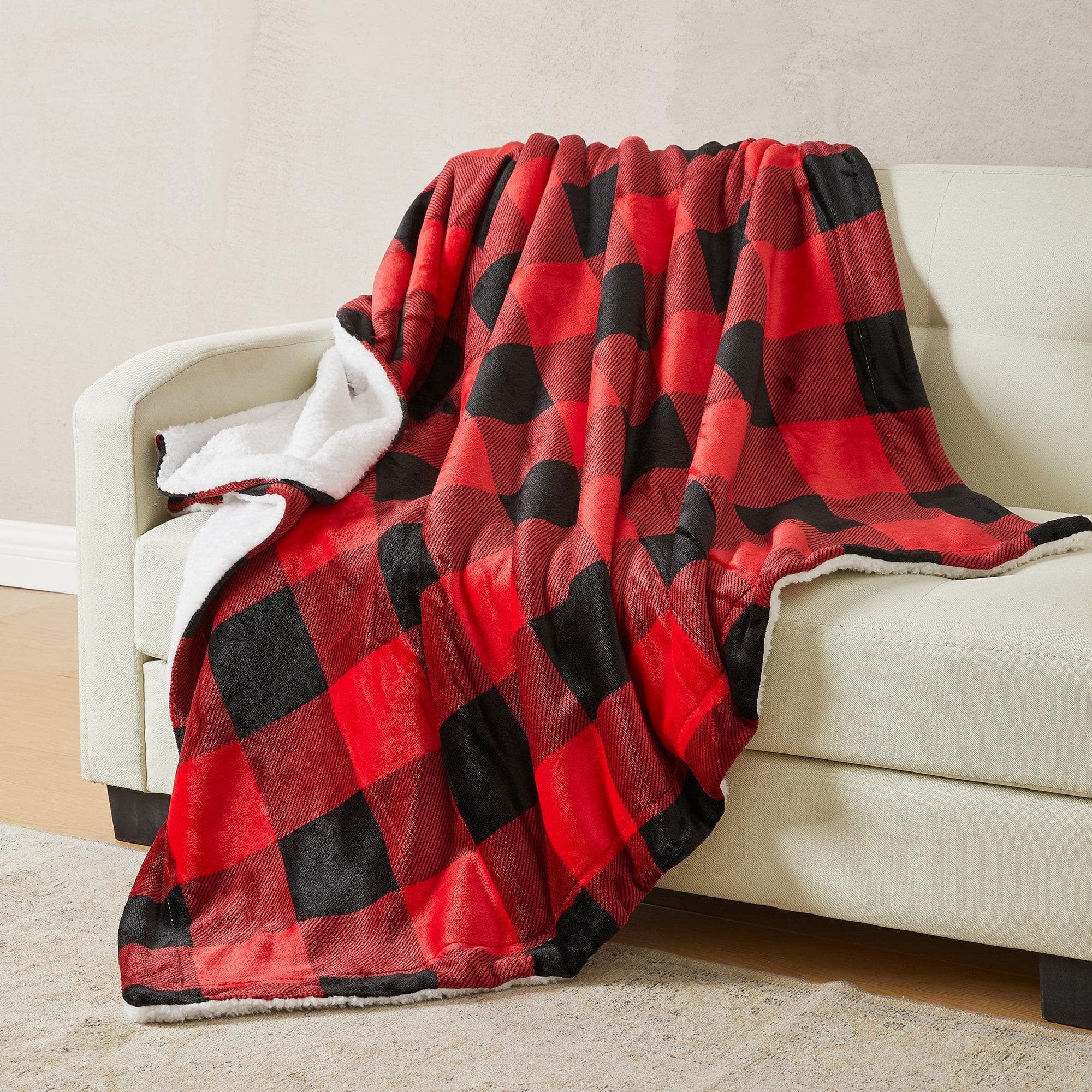 Kinsley Velvet Sherpa Blanket