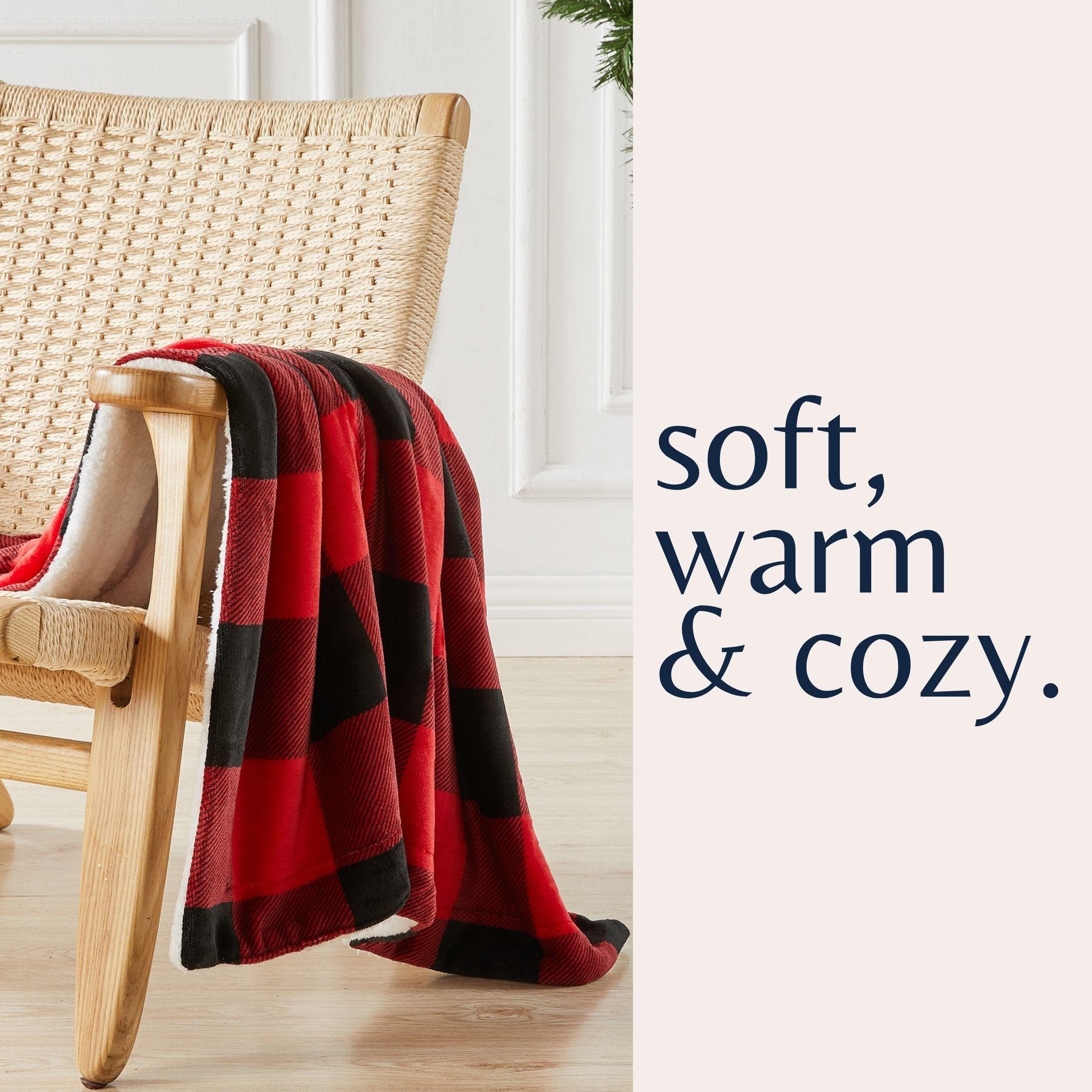 Kinsley Velvet Sherpa Blanket