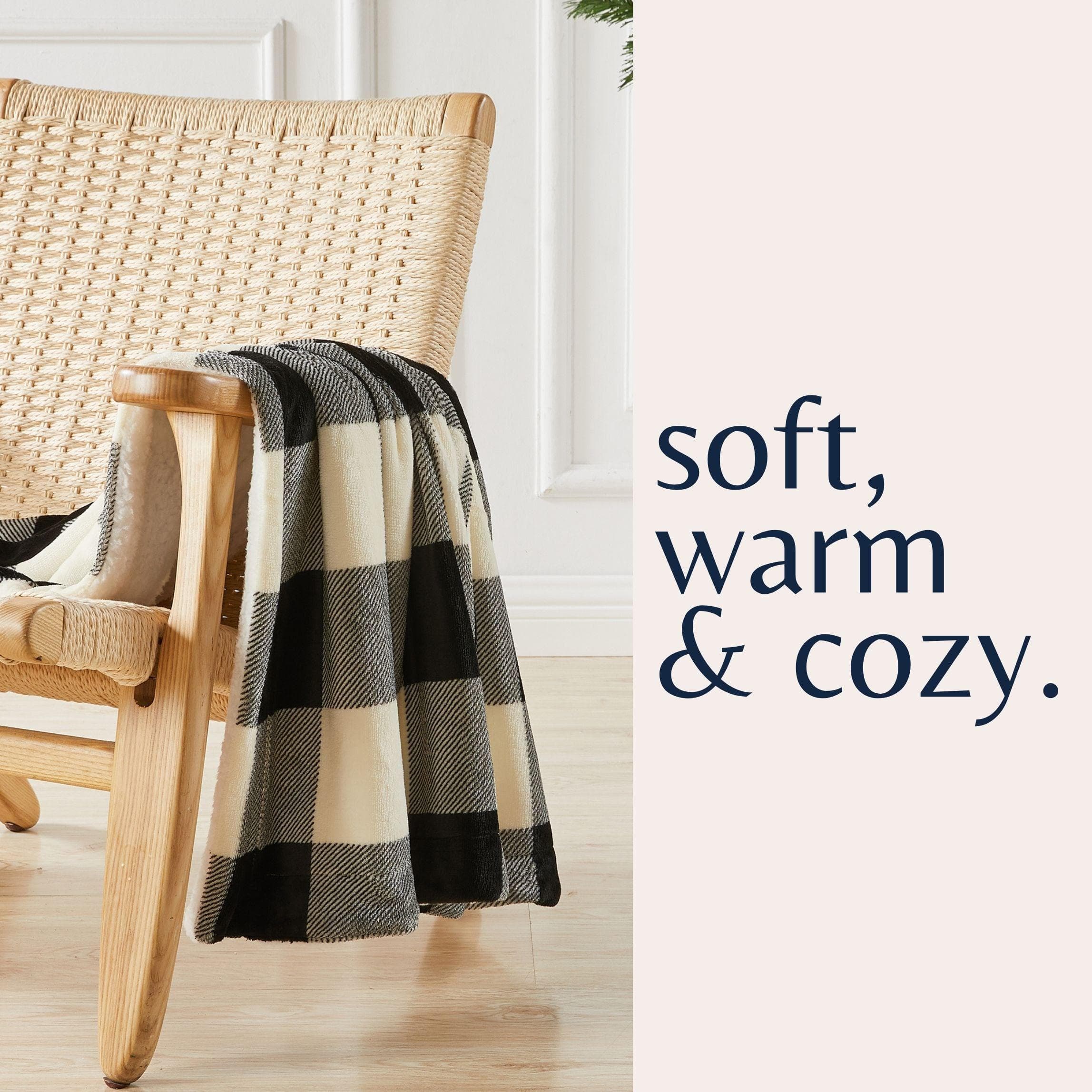 Kinsley Velvet Sherpa Blanket