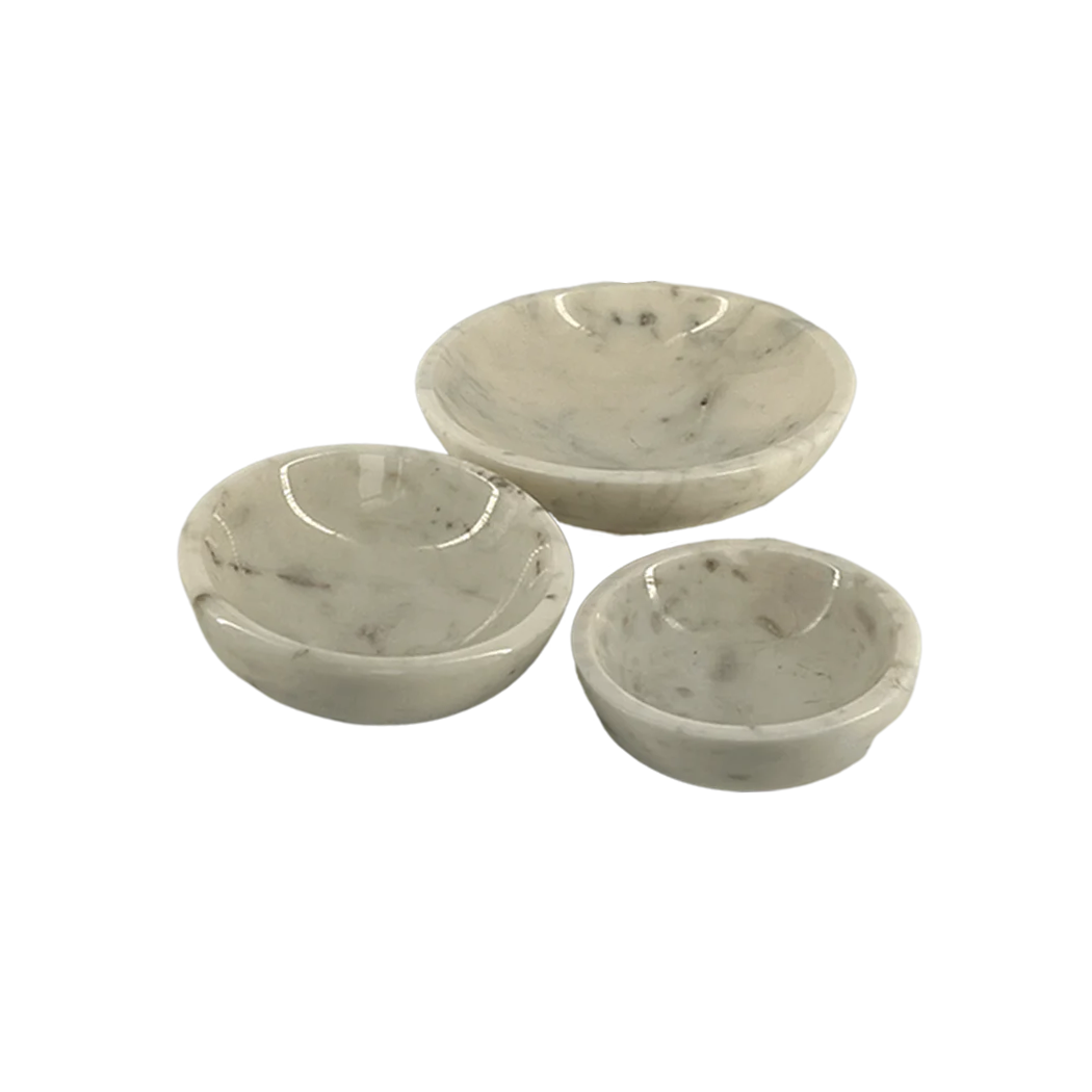 Mila Marble Bowl Set
