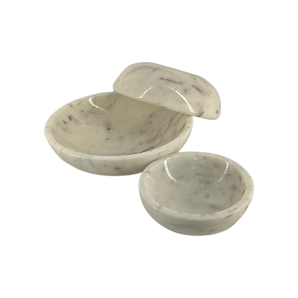 Mila Marble Bowl Set