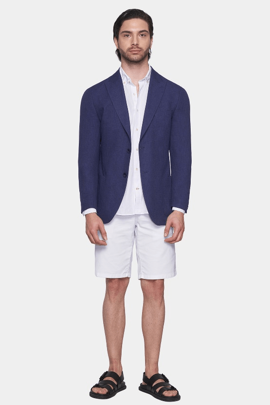Linen Resort Shirt - Pure White