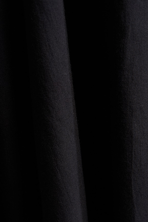 Linen Resort Shirt - Jet Black